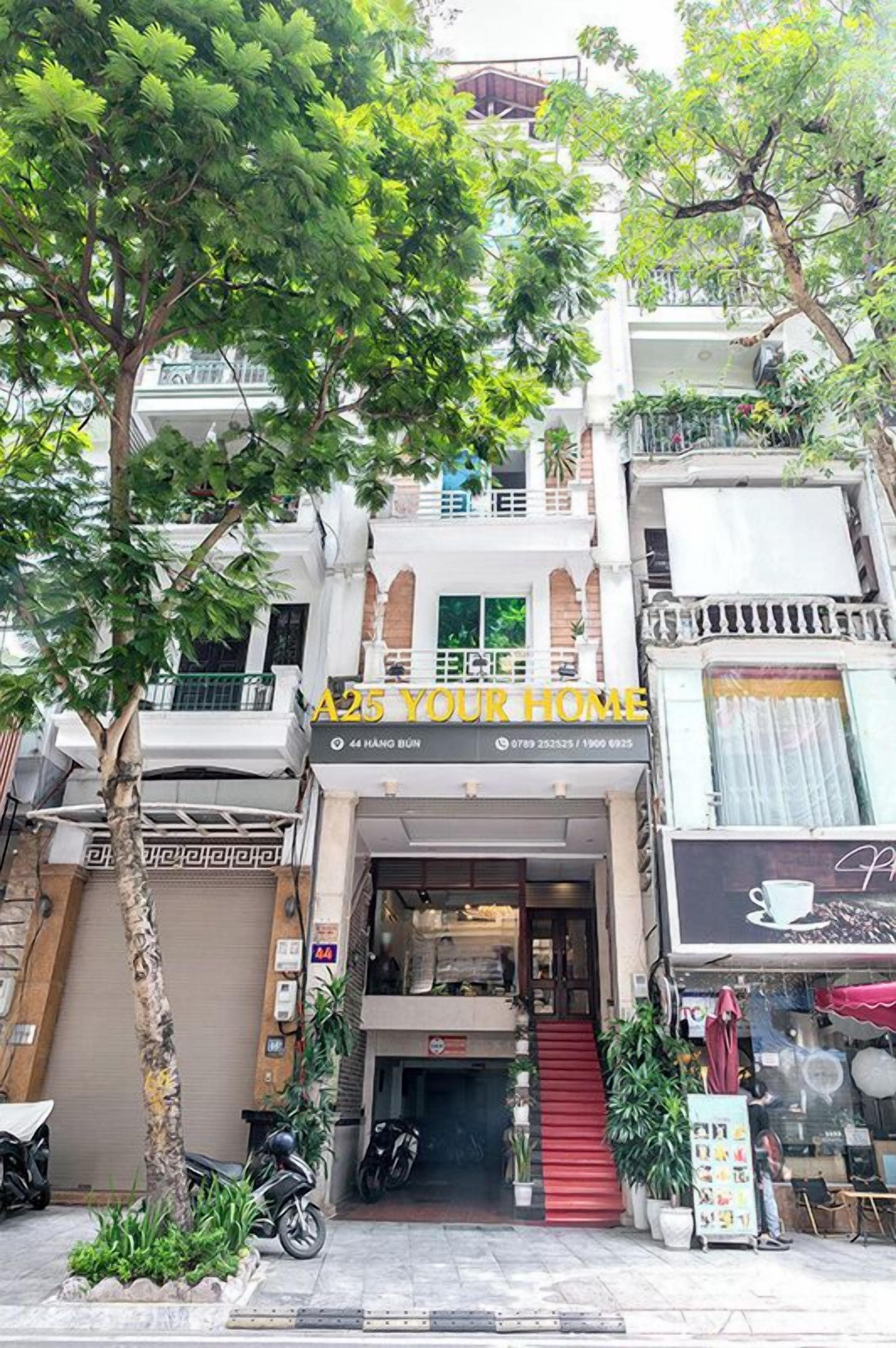 Mặt tiền nơi lưu trú