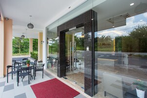 Entrada de la propiedad