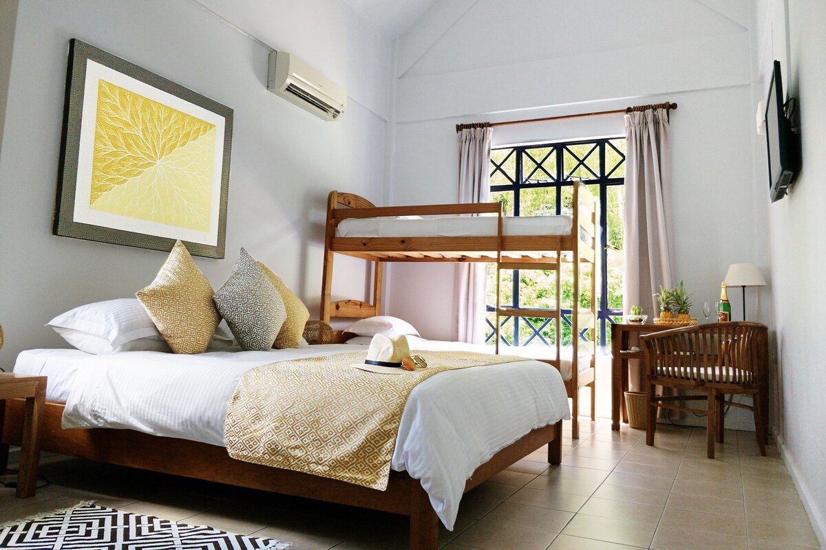Family Room, Pool View | In-room safe, desk, iron/ironing board, free WiFi