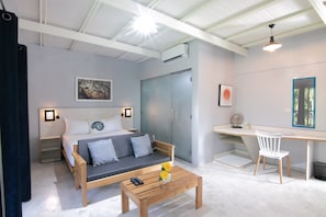 In-room safe, desk, laptop workspace, free WiFi - Reef Beach Resort (General Luna)