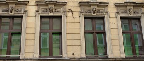 Fassade der Unterkunft