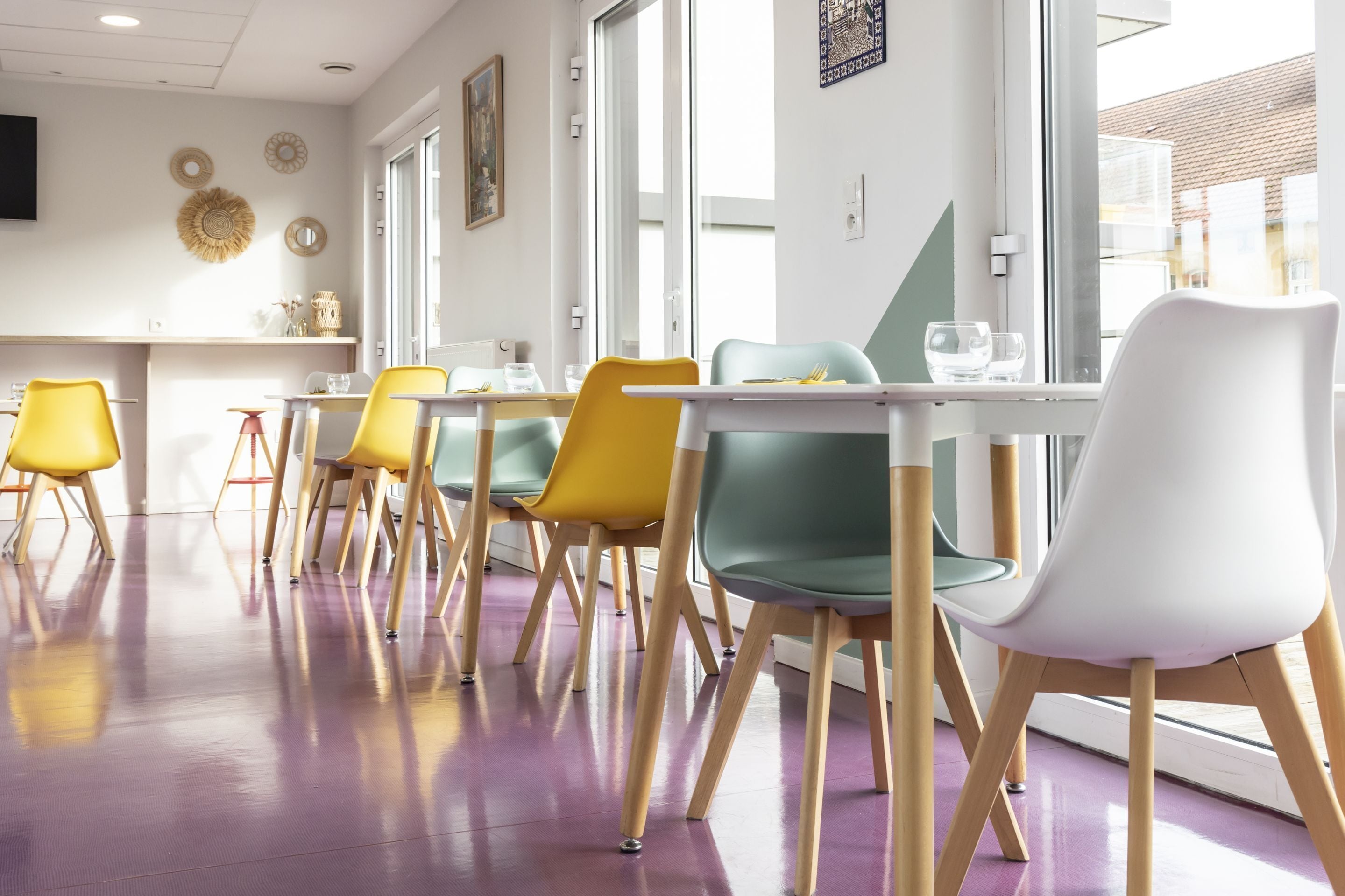 Daily buffet breakfast (EUR 14 per person)