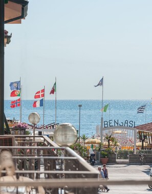 Utsikt fra overnattingsstedet