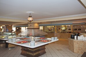 朝食ビュッフェ