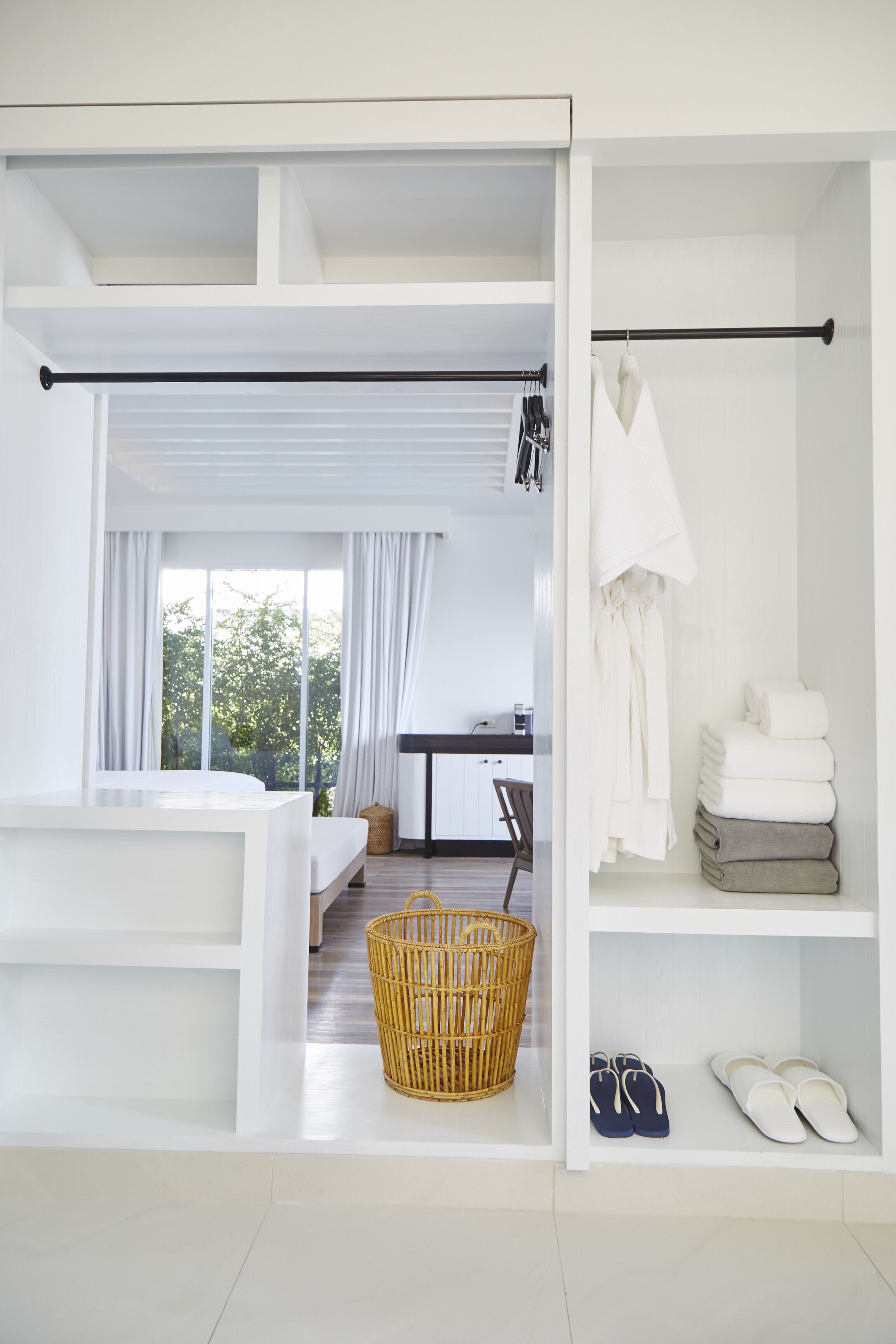 free toiletries, hair dryer, bathrobes, slippers