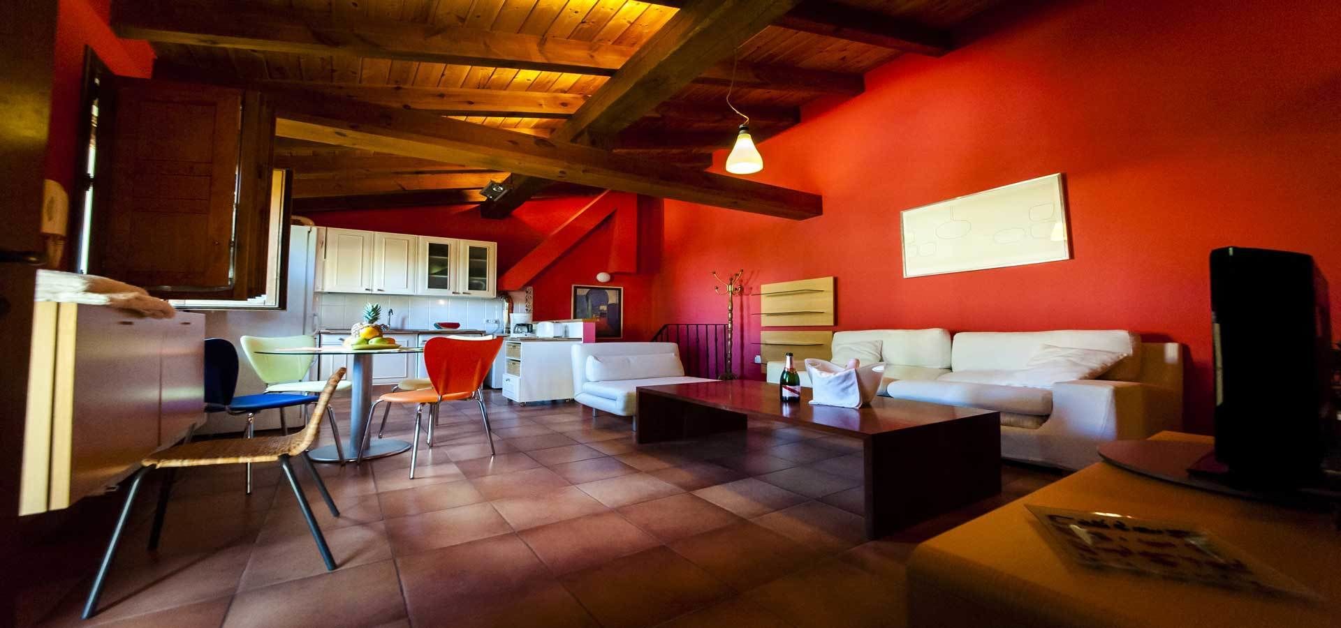 Apartamento, 2 quartos (Fresa) | Área de estar | TV de tela plana 32 polegadas com canais digitais, TV