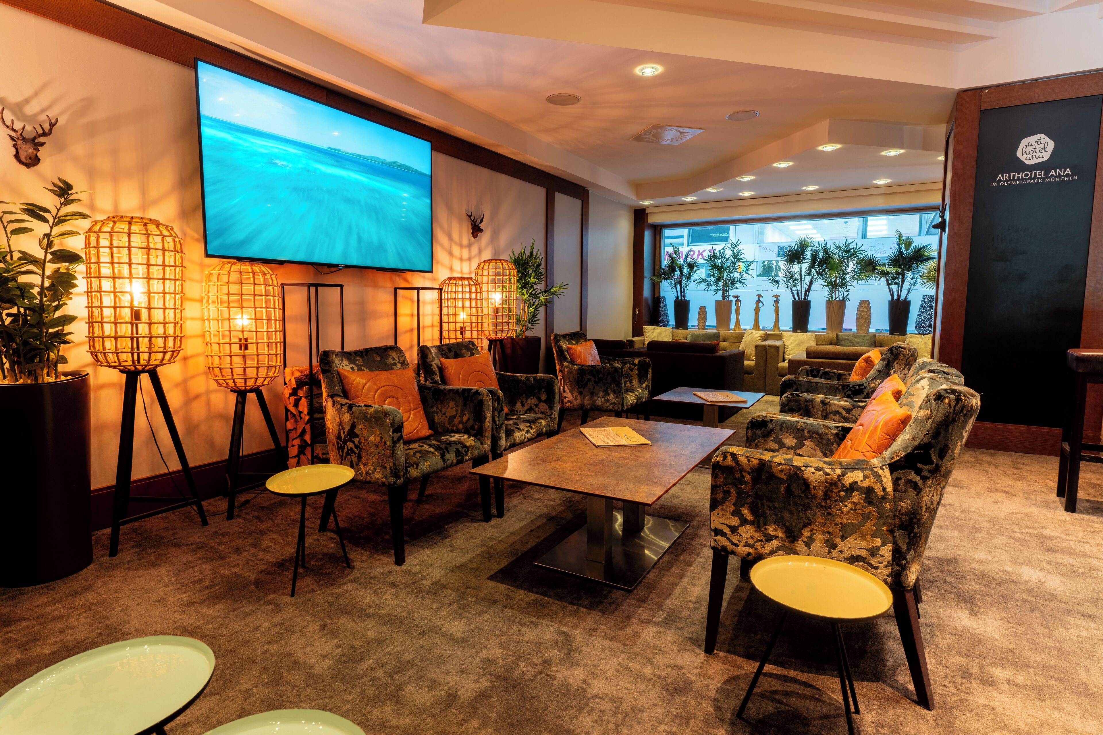 Khu tiếp khách ở sảnh