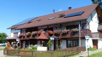 Fassade der Unterkunft
