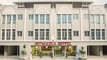 Façana frontal de l'allotjament