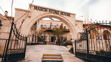 Voorkant van accommodatie