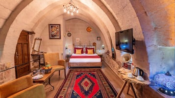 Deluxe kamer, 1 tweepersoonsbed, bubbelbad (Kemer / Arch) | 1 slaapkamer, lakens van Egyptisch katoen, luxe beddengoed