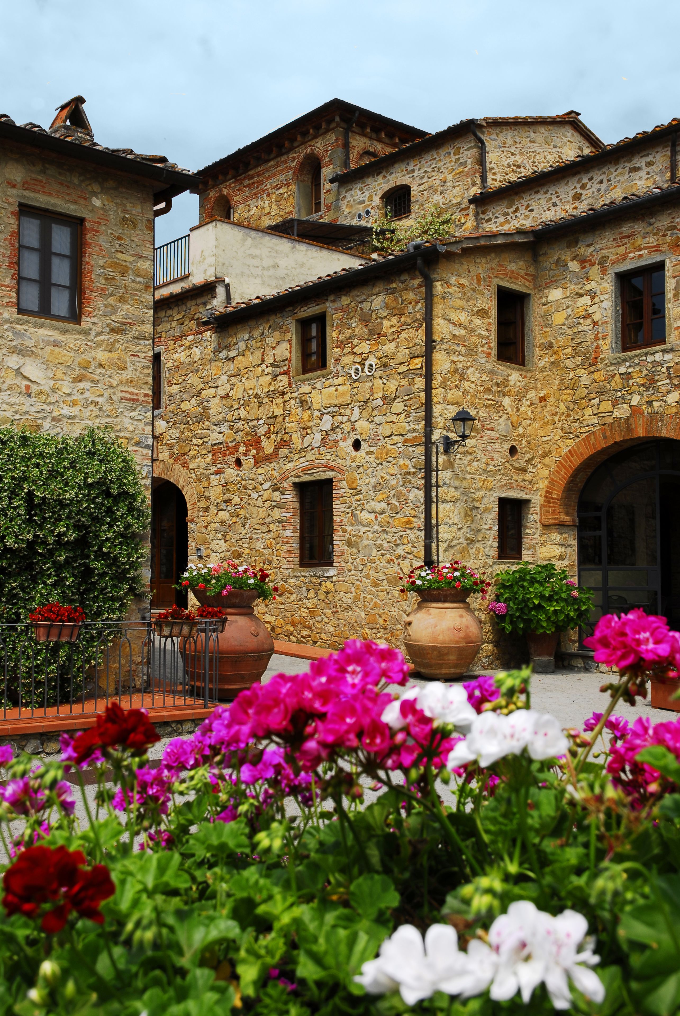 Fassade der Unterkunft