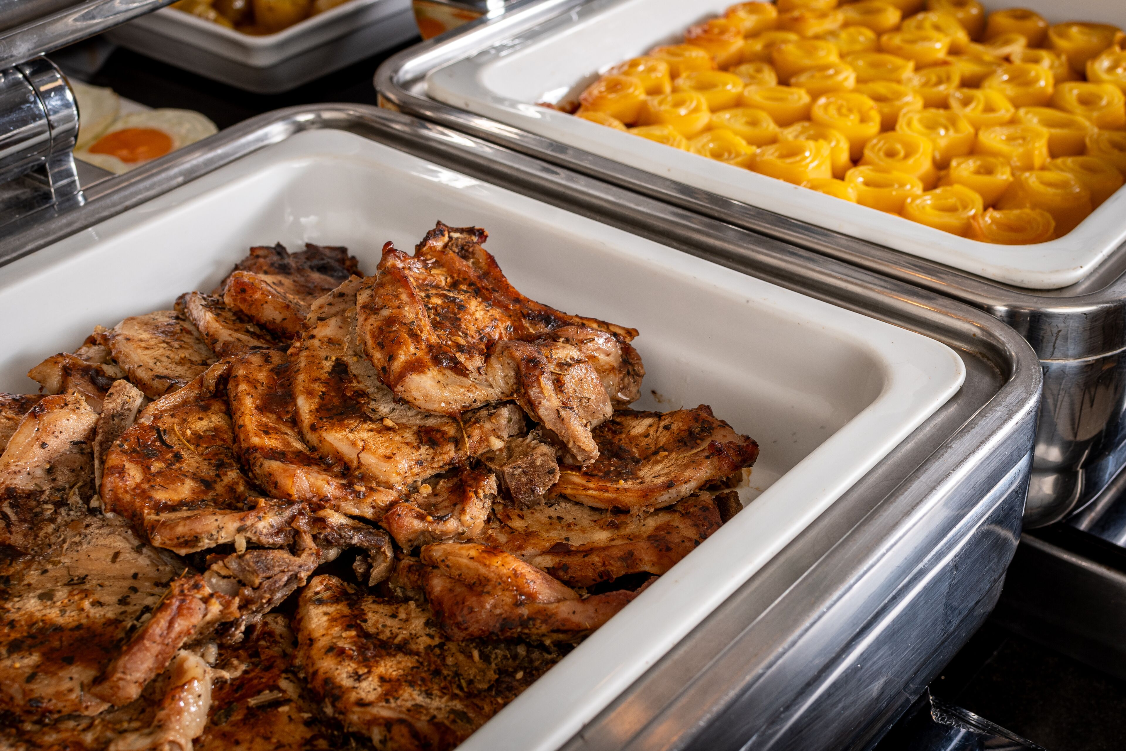 breakfast and dinner served