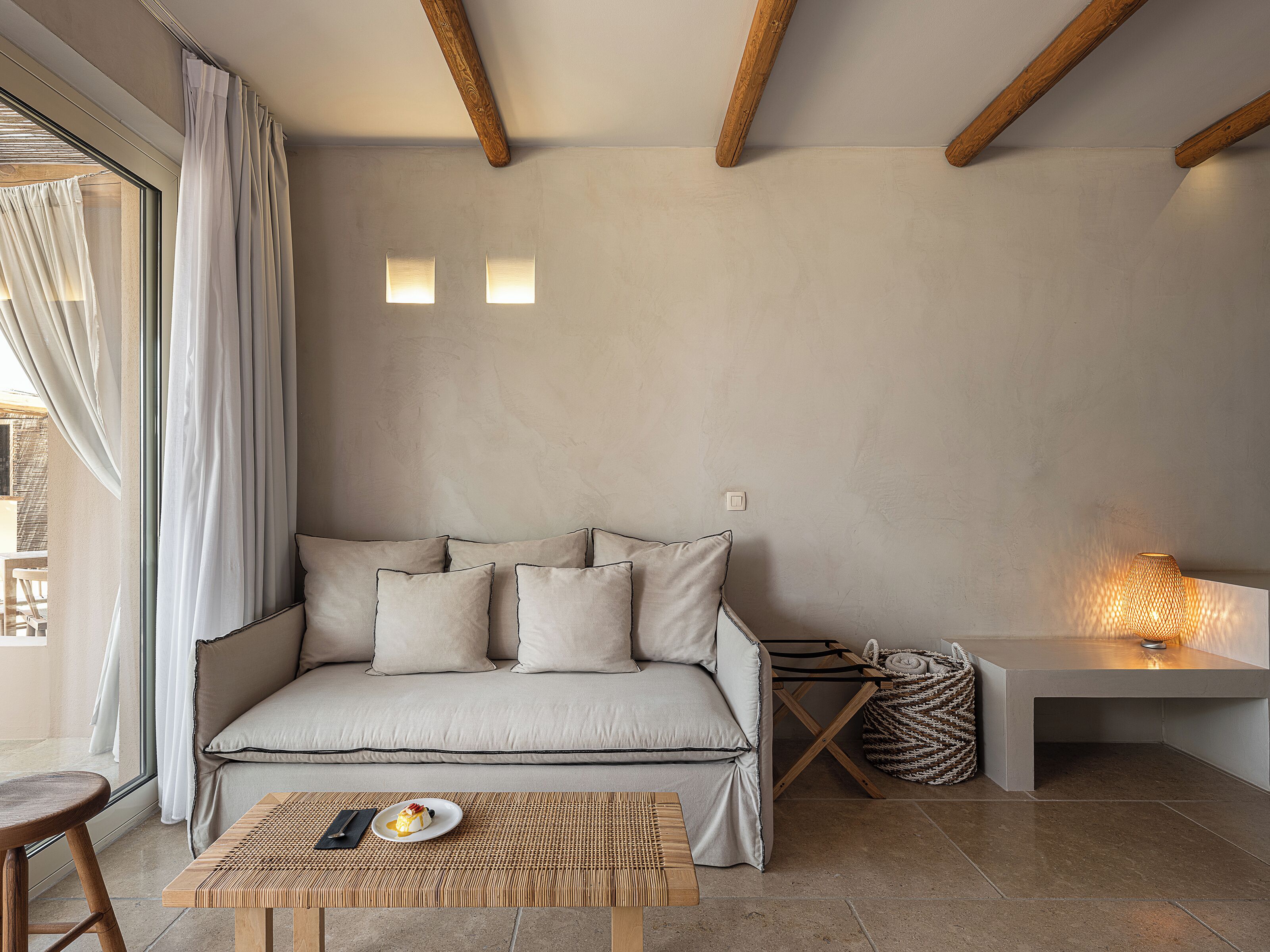 double room, terrace, sea view (inspiration) | living area