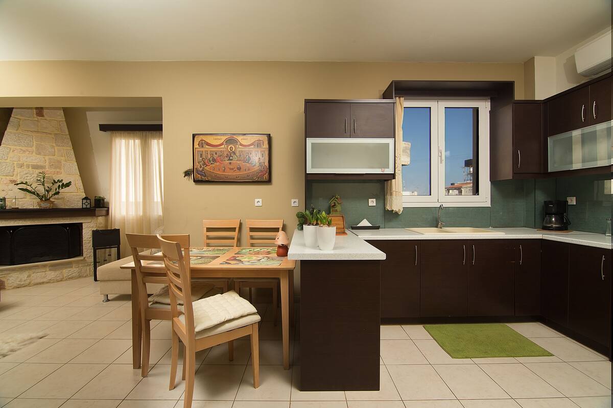 Superior-Apartment, 1 Schlafzimmer | Eigene Küche | Kühlschrank, Herdplatte, Wasserkocher, Kochgeschirr/Geschirr/Besteck