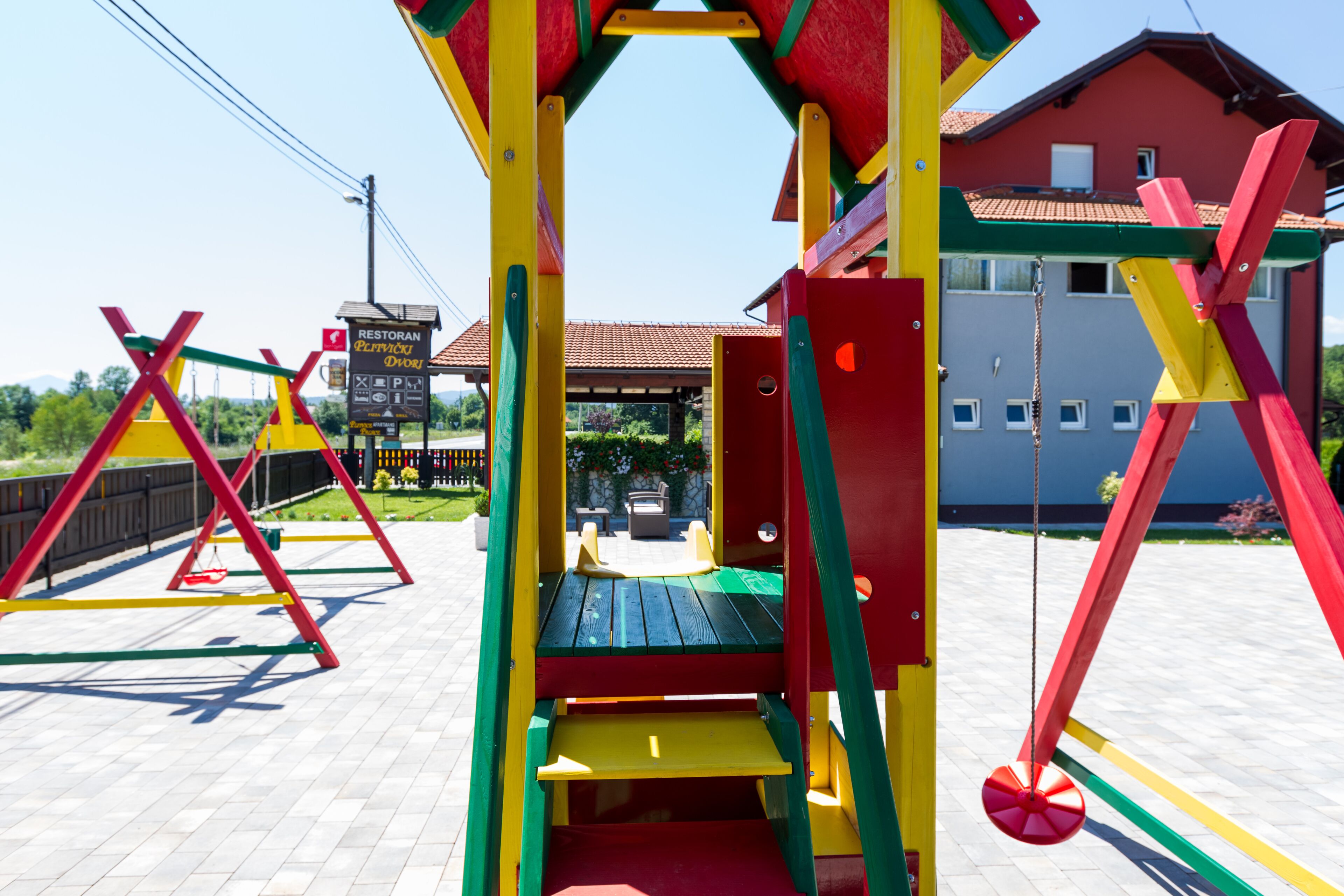 Children's play area - outdoor