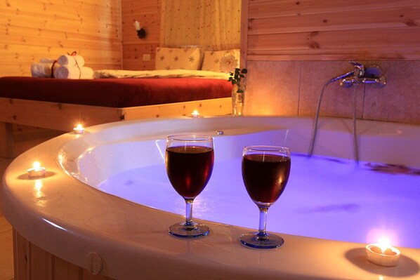 Cabaña | Tina de hidromasaje