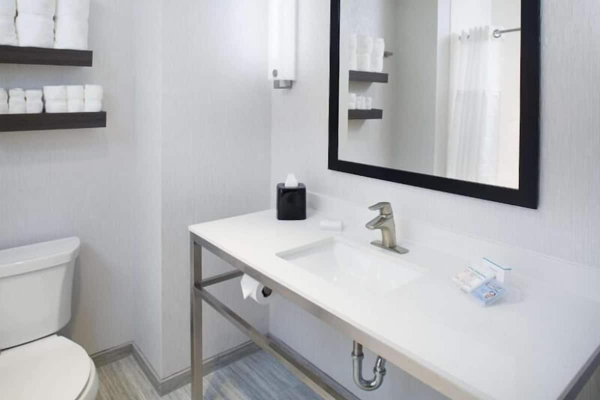 Produtos de toalete grátis, toalhas de banho