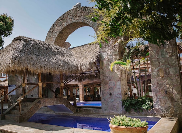 Alberca al aire libre