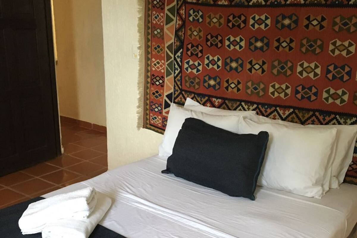 One Double Bed with dressing room, AC , Bath tub