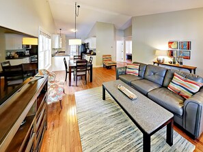 Casa, 3 habitaciones | Área de sala de estar