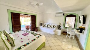 Standard Double or Twin Room, Garden View | Premium bedding, down comforters, minibar, in-room safe - Las Alamandas (Quemaro)