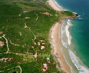 Aerial view - Las Alamandas (Quemaro)