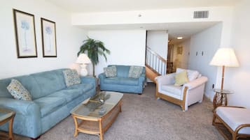 Apartment, 2 Schlafzimmer | Wohnbereich