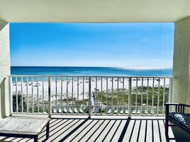 Condo, 1 Bedroom, Balcony, Beachfront (1.5 Bathrooms) | Terrace/patio