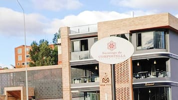 Voorkant van accommodatie