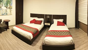 Twin kamer, 2 tweepersoonsbedden | Kameruitzicht