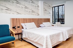 1 habitación, ropa de cama hipoalergénica y minibar 