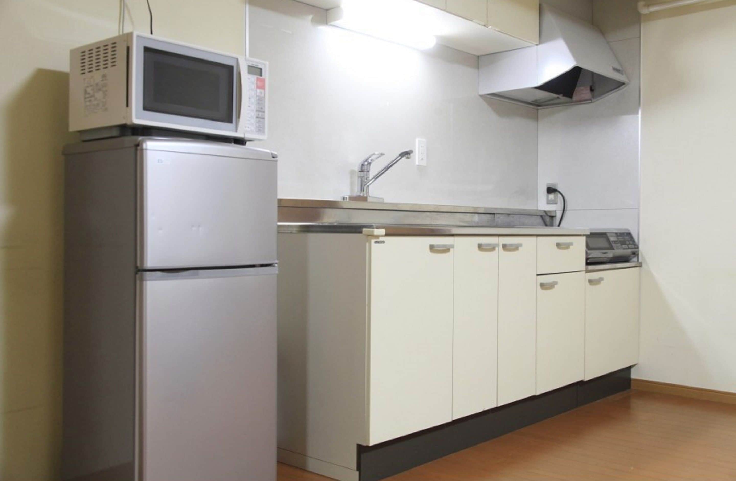 pent house for families use(w/washing machine) | private kitchen | fridge