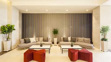 Lounge i lobbyen