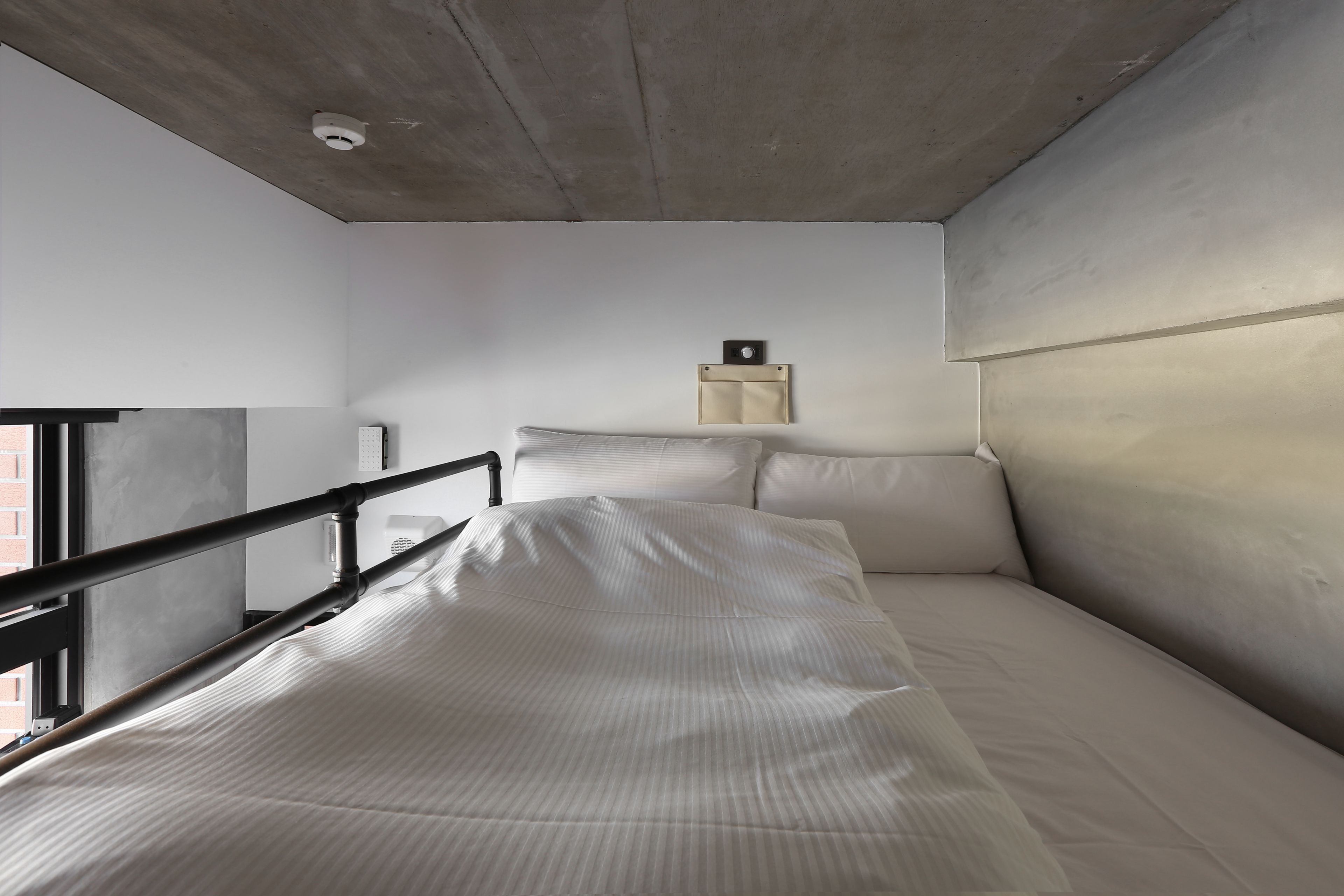 basic double room | down duvets, individually decorated, individually furnished, desk