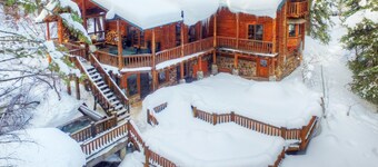 Log Cabin on the Stream