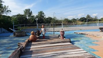 Lekområde för barn utomhus