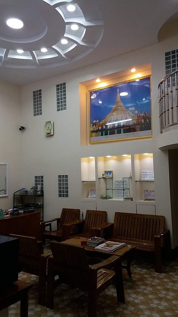 Sala de estar en el lobby