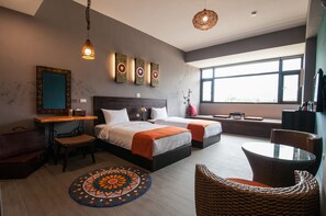 Double or Twin Room, Mountain View | Premium bedding, individually decorated, individually furnished, desk - Zai Yan-Yan B&B (Ji'an)