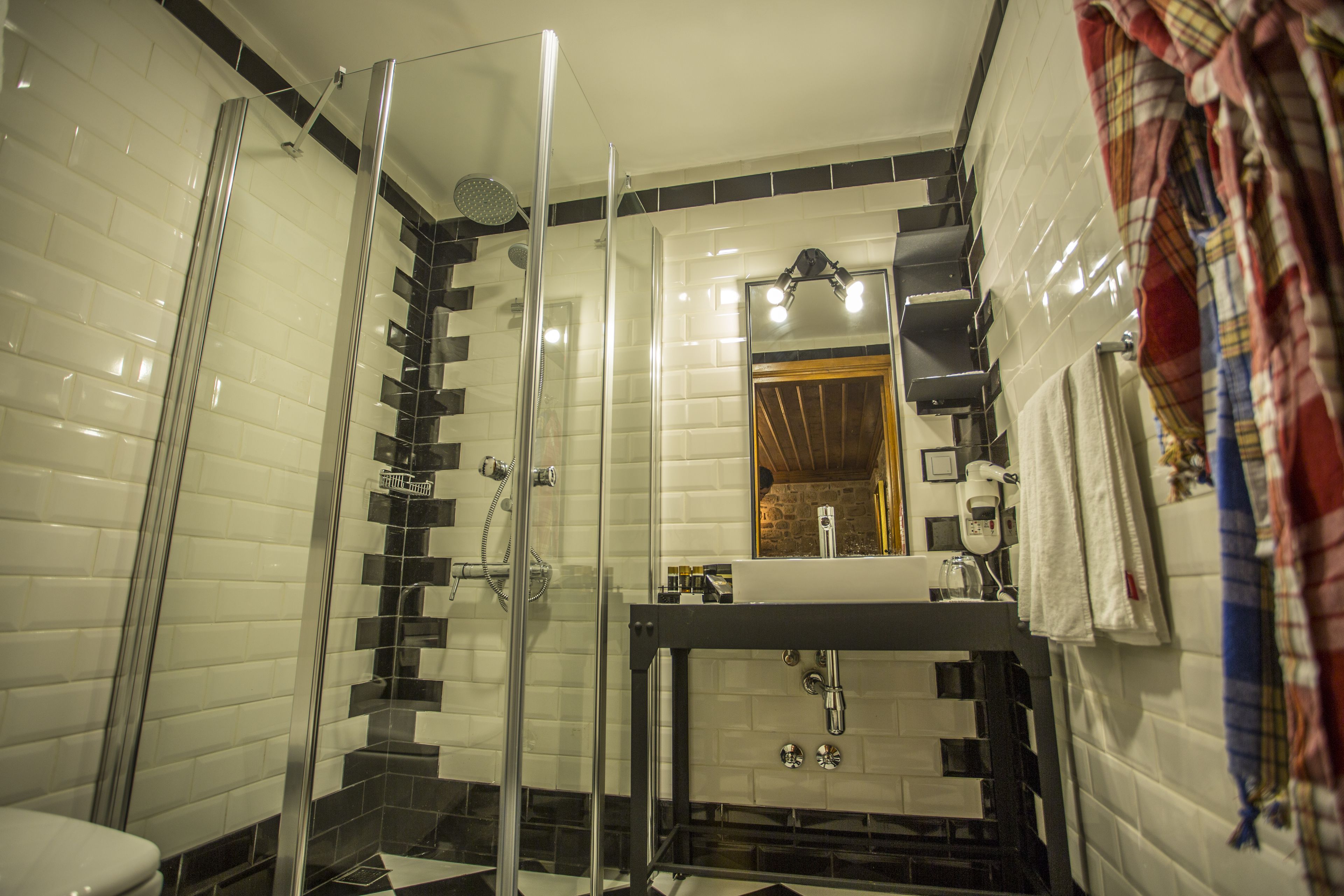 superior room (spr3) | bathroom | shower, free toiletries, hair dryer, bathrobes