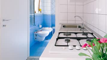Habitación básica con 2 camas individuales, 2 camas individuales | Cocina privada