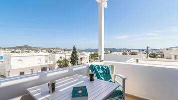 Appartement, vue mer | 1 chambre, draps en coton égyptien, literie de qualité supérieure