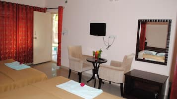 Minibar, soundproofing, rollaway beds, free WiFi