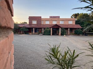 Voorkant van accommodatie