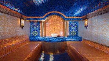 Sauna, steam room, Turkish bath