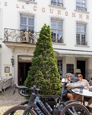 Terrace/patio - La Couronne Hotel Restaurant (Solothurn)