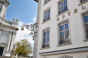 Terrace/patio - La Couronne Hotel Restaurant (Solothurn)
