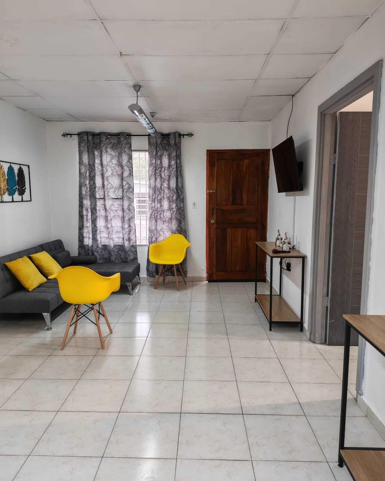 Family House, 2 Bedrooms, Garden View | Living area | Flat-screen TV