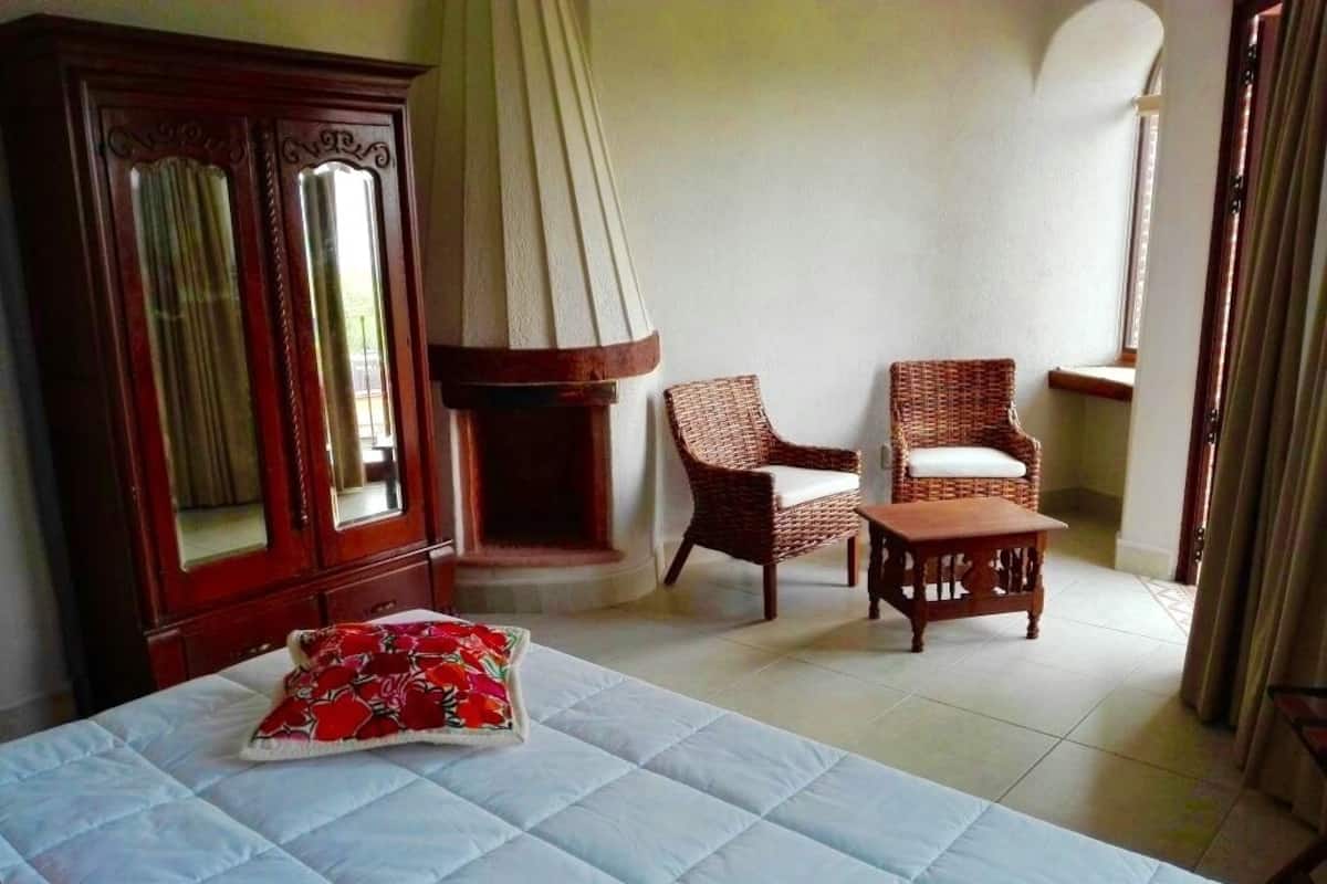 Camera Standard, vista montagna | Biancheria da letto di alta qualità, una cassaforte in camera