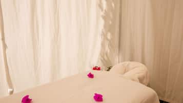 Massage dans la chambre
